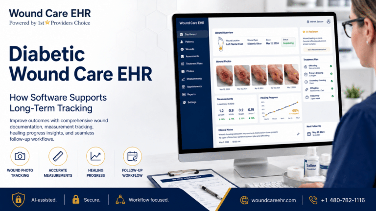 Diabetic Wound Care EHR for Long-Term Tracking
