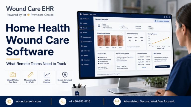 Home Health Wound Care Software: Remote Tracking Needs