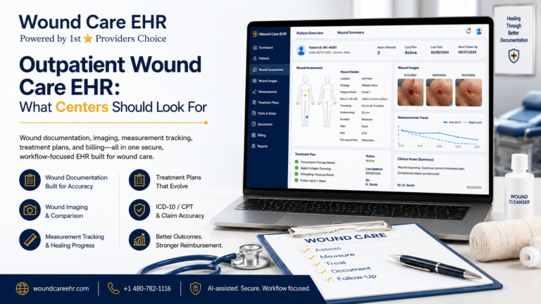 Outpatient Wound Care EHR: What Centers Should Look For