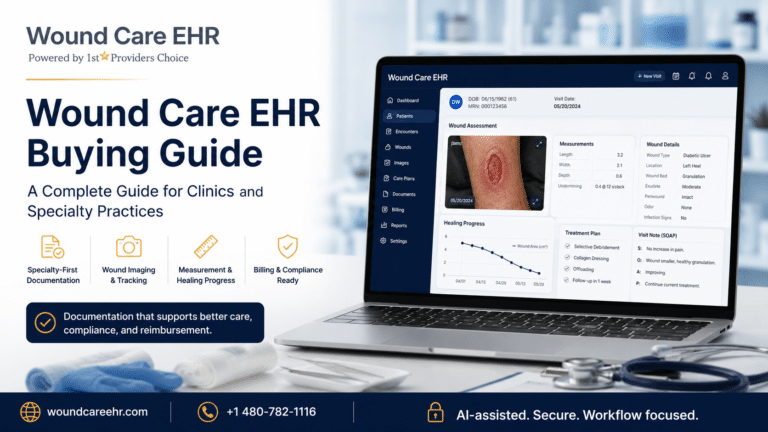 Wound Care EHR Buying Guide for Clinics