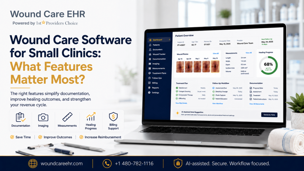 Wound Care Software for Small Clinics: Key Features