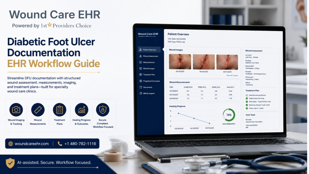 Diabetic Foot Ulcer Documentation EHR Workflow Guide