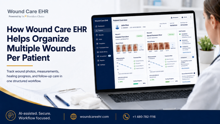 Multiple Wound Tracking Software for Wound Care EHR