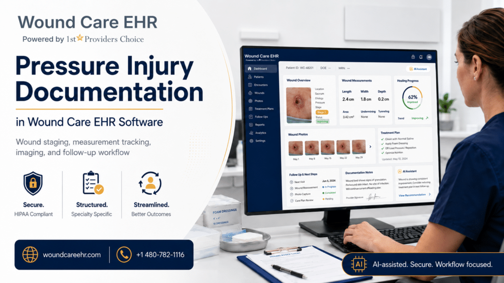 Pressure Injury Documentation in Wound Care EHR