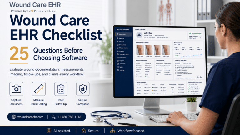 Wound Care EHR Checklist: 25 Questions