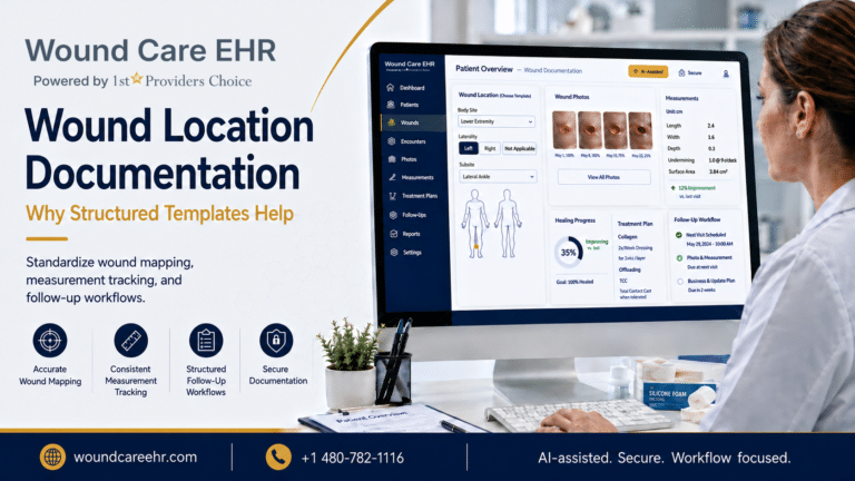 Wound Location Documentation: Structured Templates