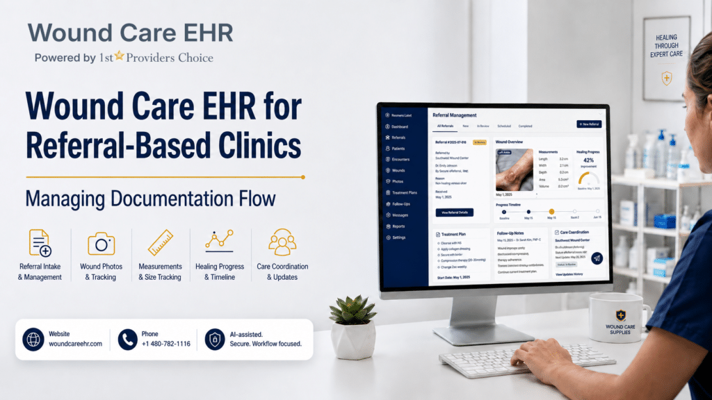 Wound Care Referral Workflow: Documentation Flow